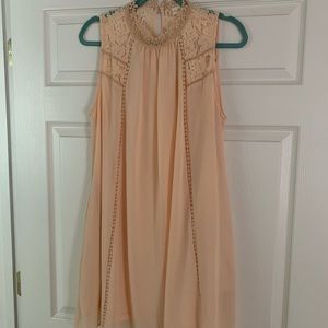 Altard State Peach Flower Dress